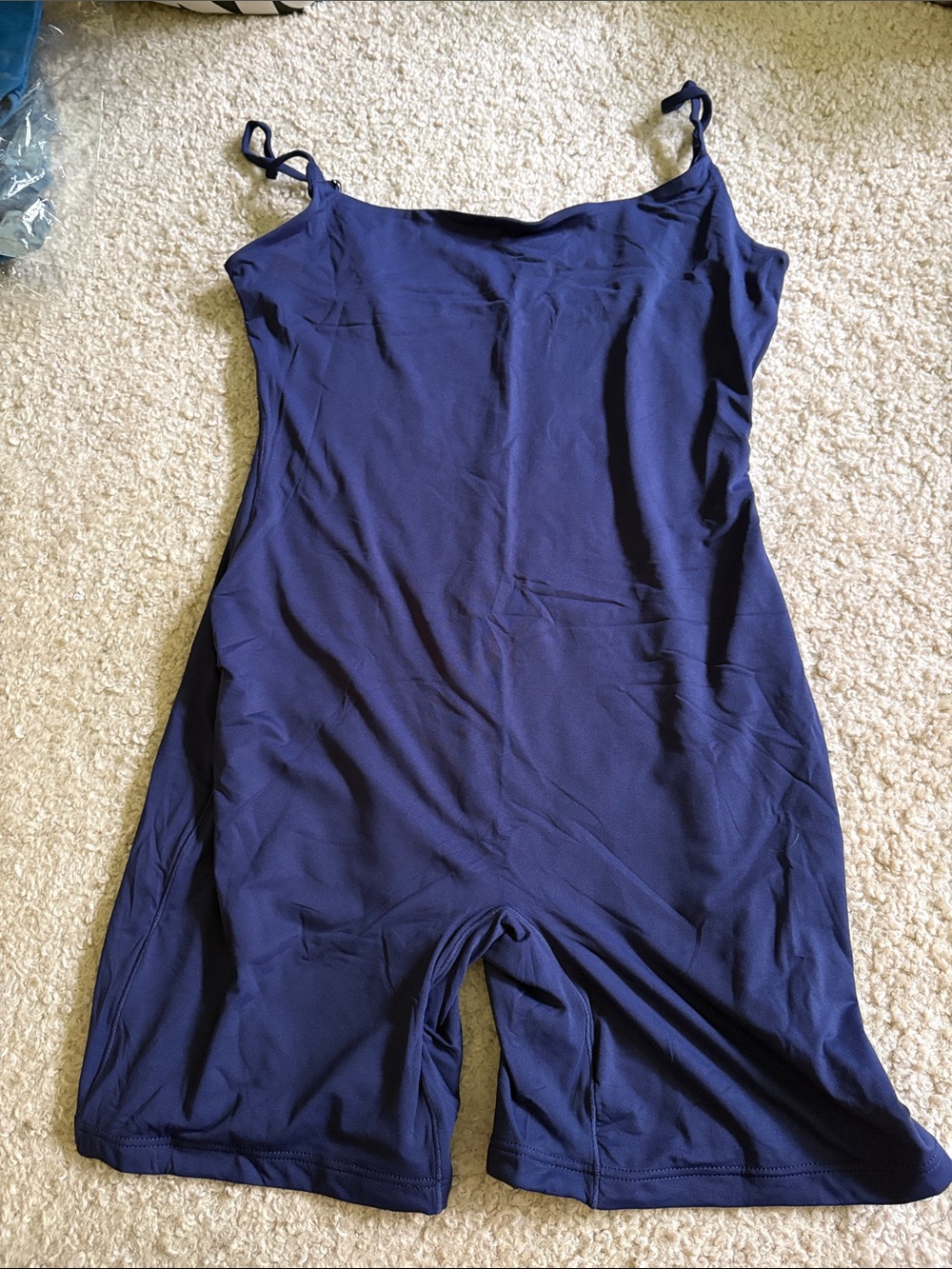 Navy Blue Women’s Sleeveless Romper Jumpsuit